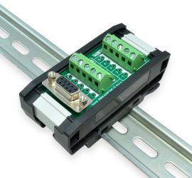 BRKAWD9F-S-DC (Mounted to DIN Rail)