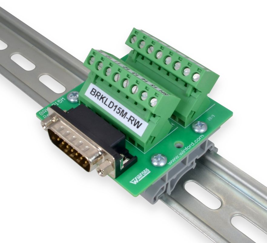 DB15 Pluggable Terminal Breakout Boards Winford Engineering