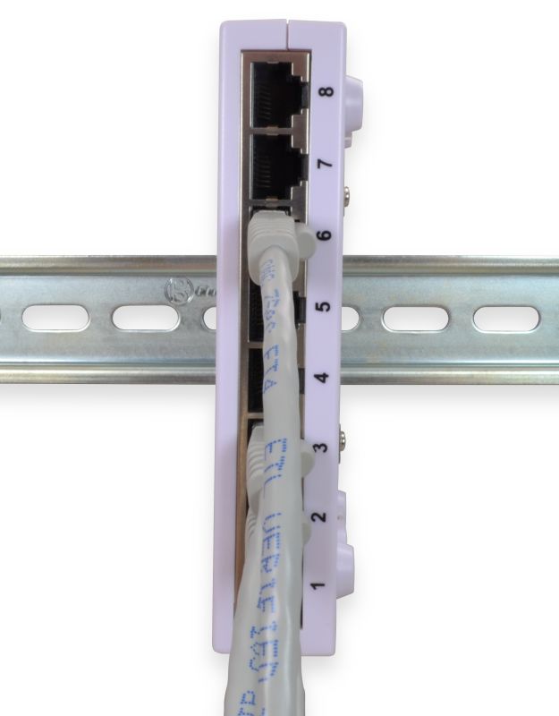 Steel Right Angle DIN Rail Mounting Clips Winford Engineering