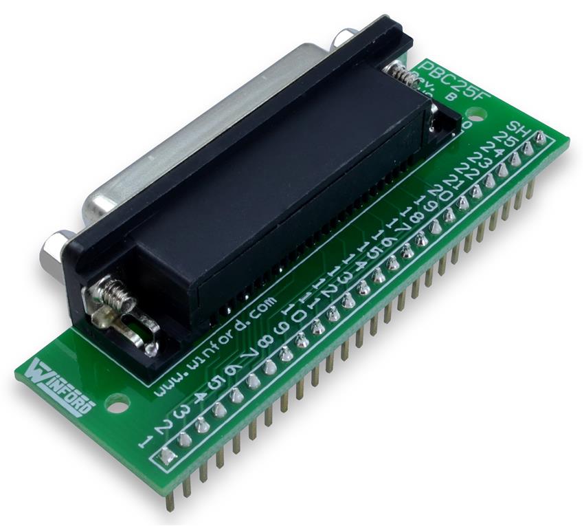 DB25 Breadboard and Prototype Adapters Winford Engineering