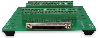 Connector Straight On (68-pin VHDCI Shown)