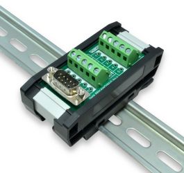 BRKAWD9M-S-DC (Mounted to DIN Rail)