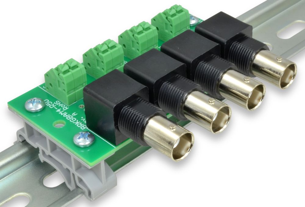 BNC Breakout Board with Spring Connection Terminals Winford Engineering