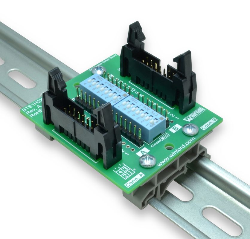 Diagnostic Breakout Board with Switches: 2x7 0.1" Header (14 position ...