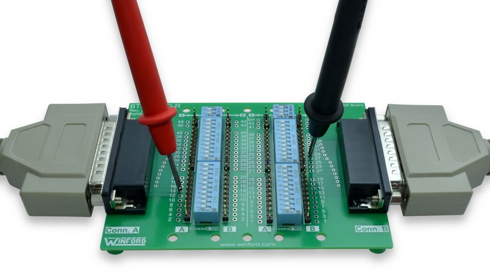 Diagnostic Breakout Board with Switches: DB44HD Connector - Winford ...