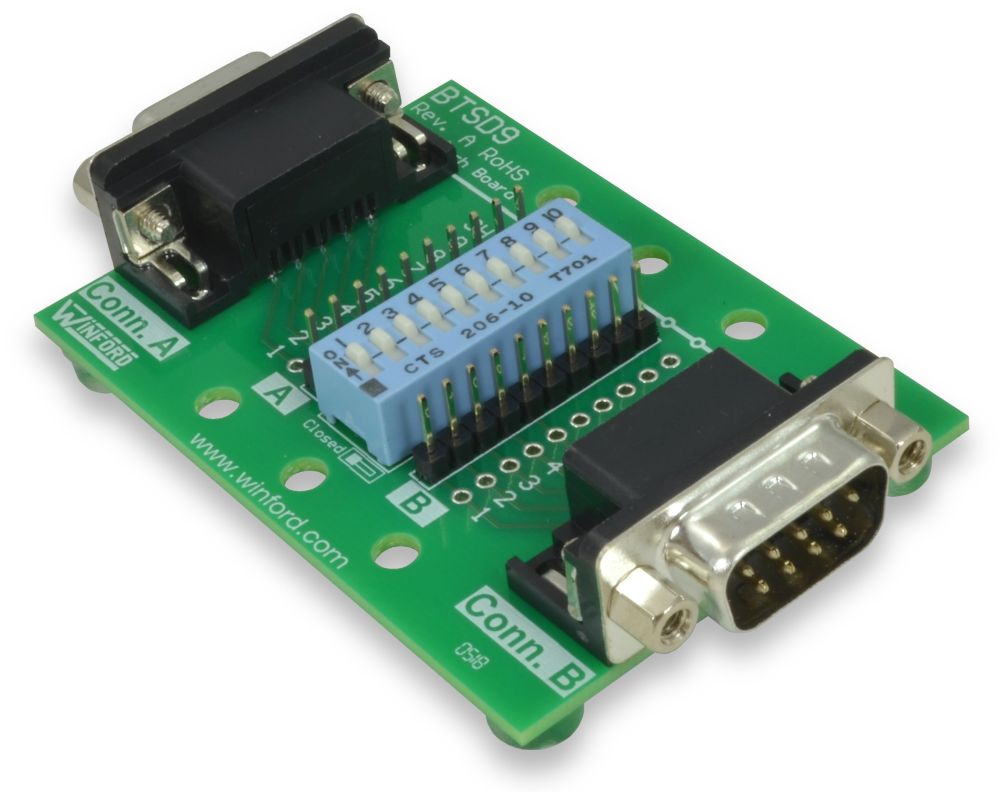 Diagnostic Breakout Board with Switches: DB9 Connector - Winford ...