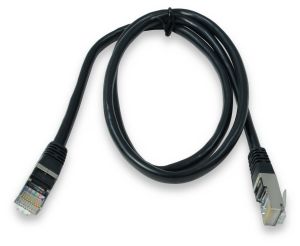 CBM10R1TS-BK-3 (Male-to-Male, Round, Shielded, Black)<br><b>Cables are stocked in many lengths.</b>