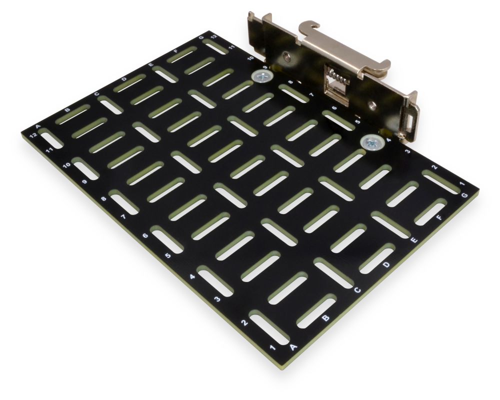 DIN Rail Mounting Plate with Mounting Slots and Right Angle Bracket 5