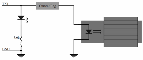 FOTX102 Simplified Schematic