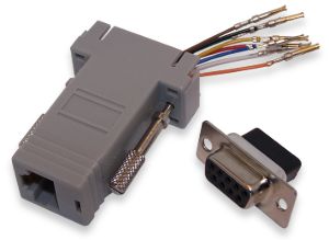 DB15 Female To RJ12 Adapter For Modem Or POS, 6-Pin Connector, Bulk Pack?