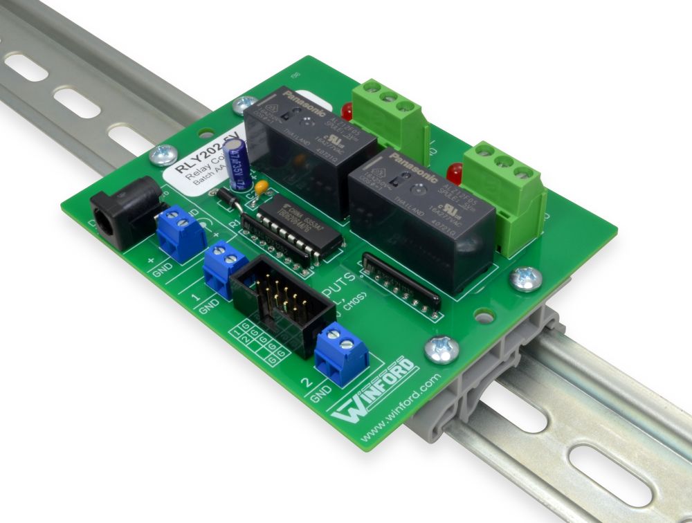 Relay Board TTL Logic Level Inputs, 2 SPDT 15A Relays Winford