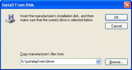 Install From Disk